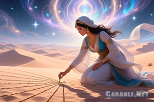 Геомантия: Арабское гадание на песке онлайн